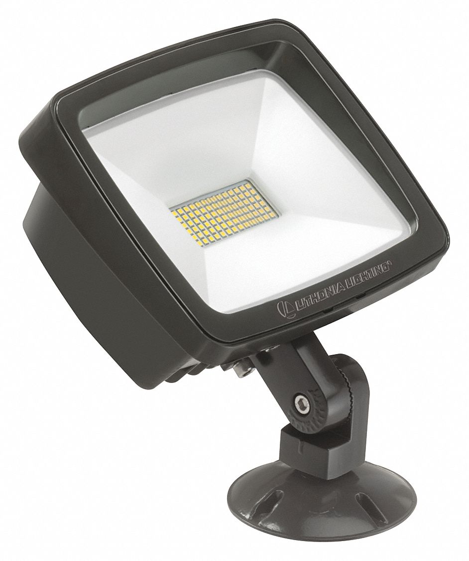 7,300 lm, 54 W Fixture Watt, Floodlight 54ZX50TFX1 LED 40K MVOLT THK DDBXD M6 Grainger