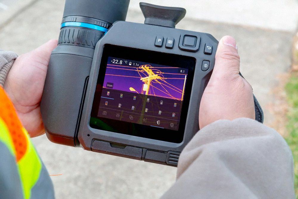 FLIR Infrared Camera, 464 x 348 Pixels, 10° to 1000° 54ZY94FLIR