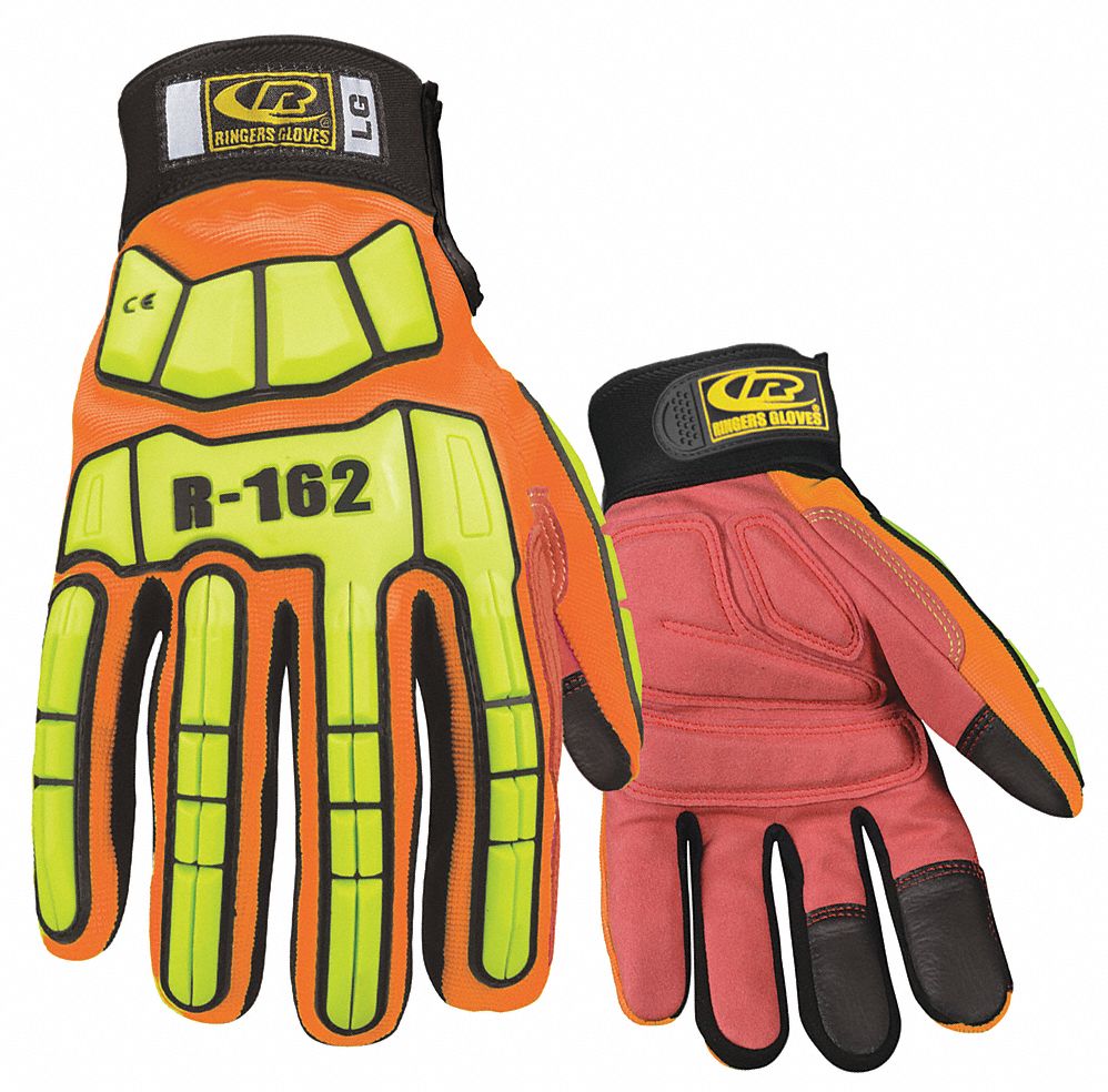 RINGERS GLOVES Mechanics Gloves L ( 10 ), Mechanics Glove, Full Finger