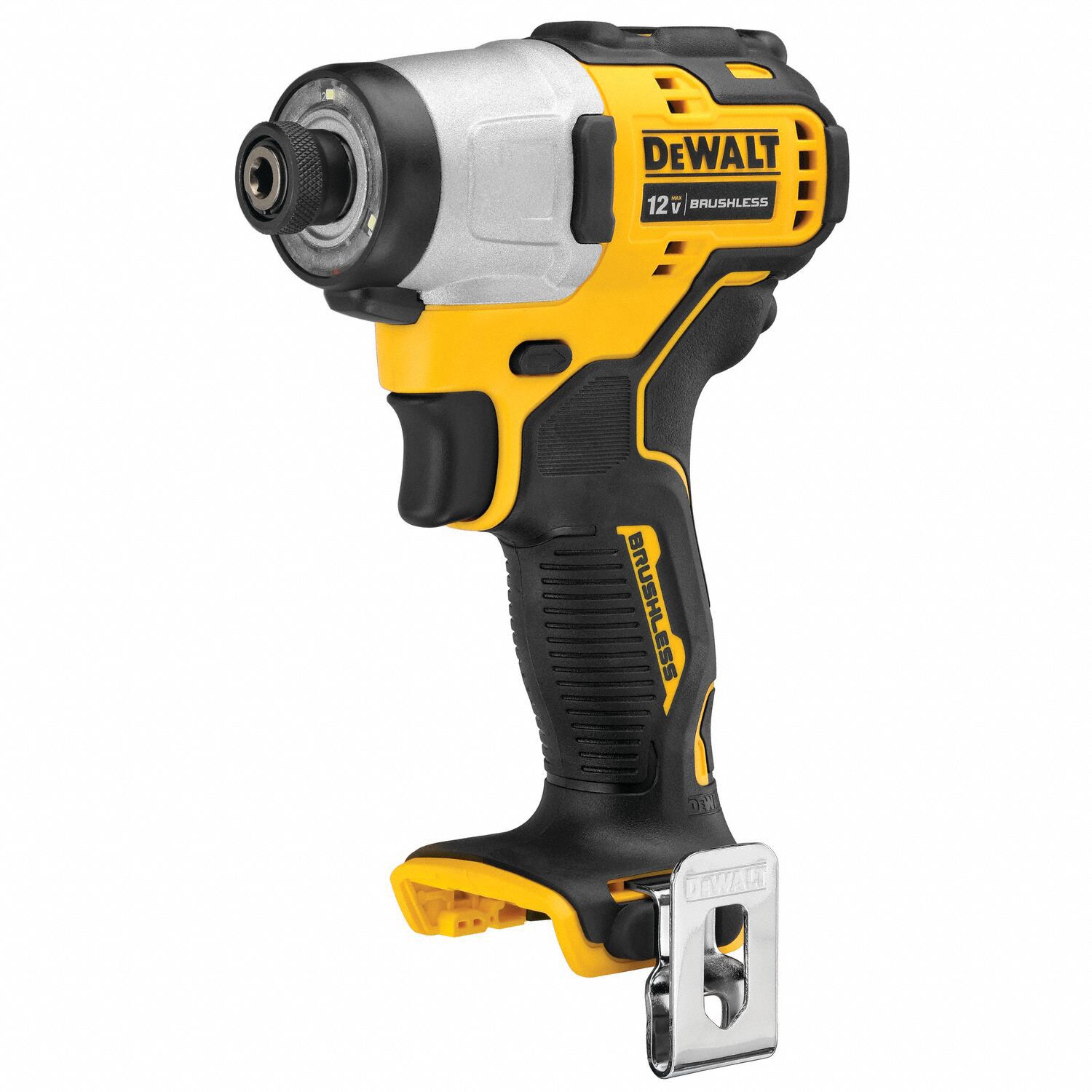 DEWALT Cordless, Impact Driver, 1/4 in Hex, 12V DC, 1,450 inlb Max