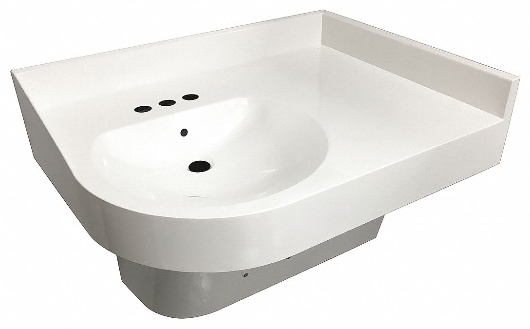 Angled Bathroom Sink Rispa