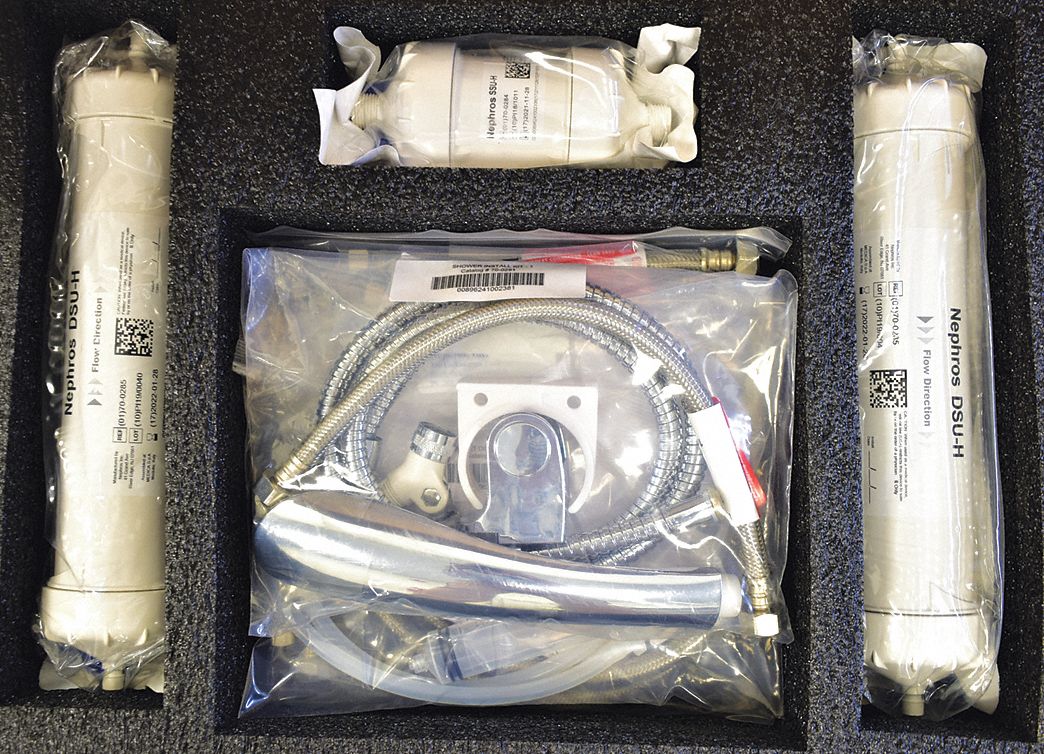 NEPHROS Inline Water Filter; For Use With Lab Equipment, Showers, Sinks