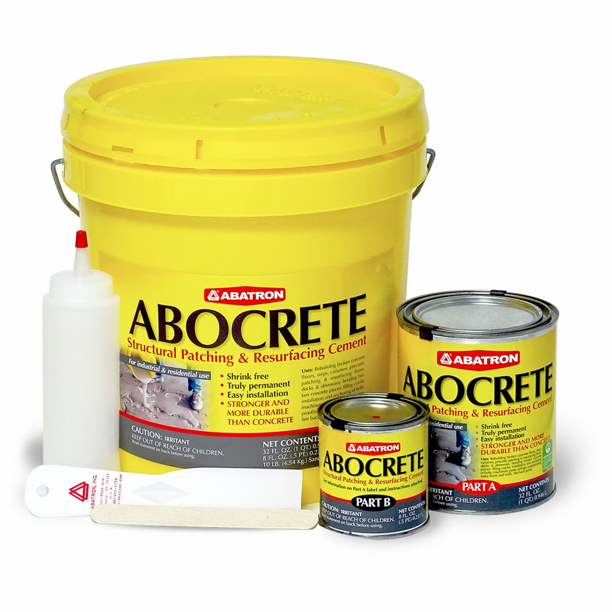 ABATRON, Abocrete, Epoxy, Concrete Repair Compound 55CP76ACK5R