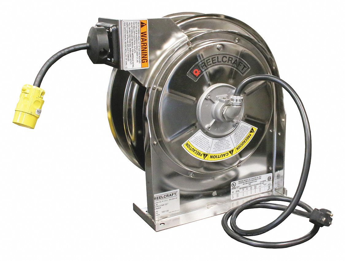 REELCRAFT Extension Cord Reel Grounding Plug, NEMA 515P, Single
