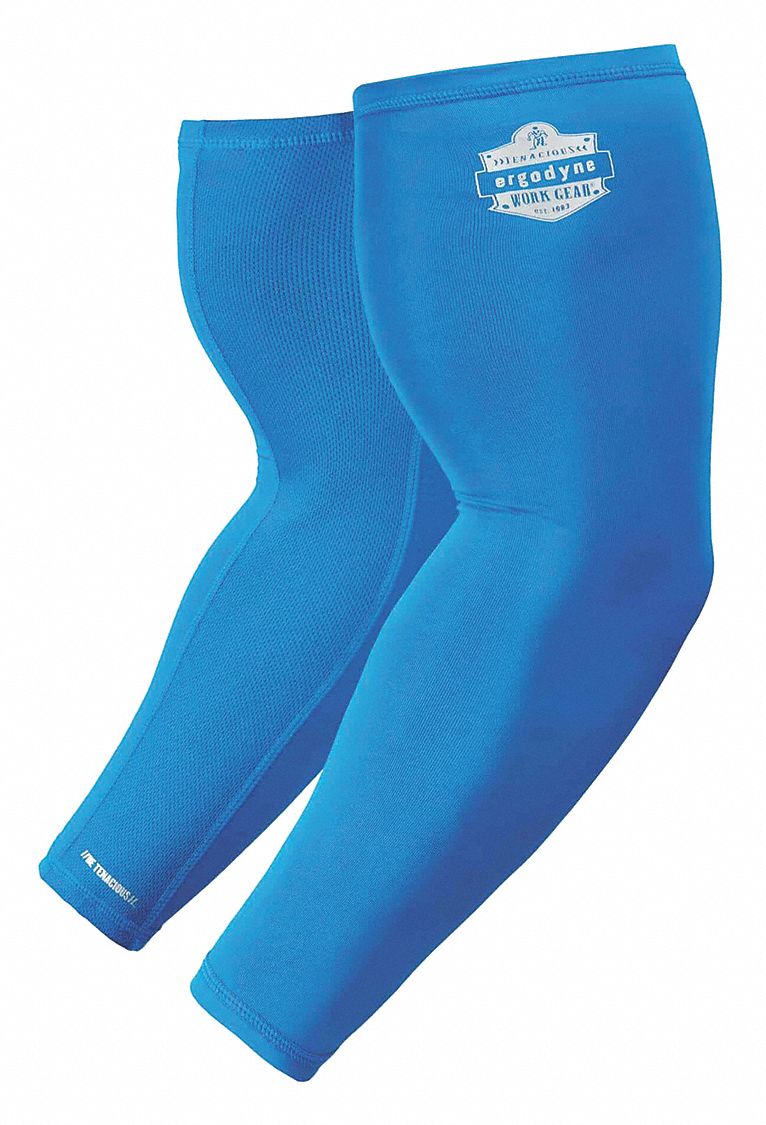 ERGODYNE, Blue, XL, Protective Sleeve 55EE516690 Grainger