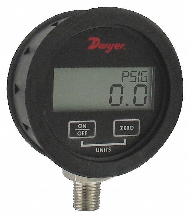 DWYER DWYER Digital Pressure Gauge 0 to 500 psi, For Liquids & Gases