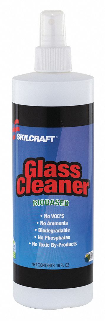 SKILCRAFT 7930013268110 Glass Cleaner,Mild Ammonia,16 oz. eBay