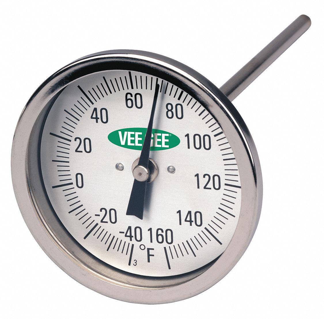 VEE GEE Soil Dial Thermometer 55EZ268216012 Grainger