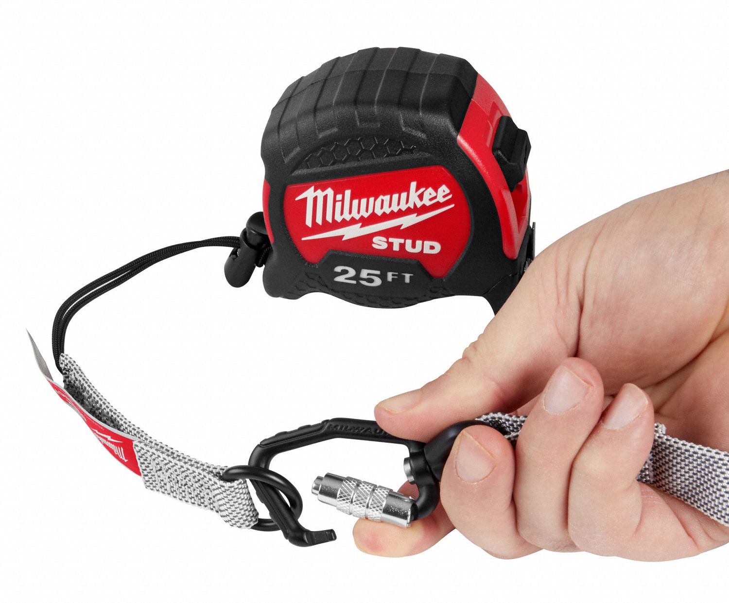 MILWAUKEE Tool Lanyard, Elastic Tether Style, 5 lb Weight Capacity, PK