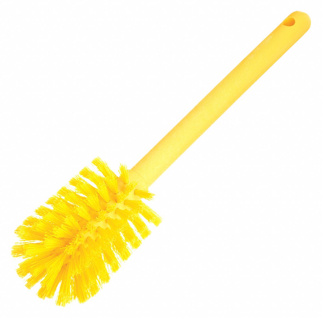 TOUGH GUY Bottle Brush Polyester Bristles, Polypropylene Handle, 4 in