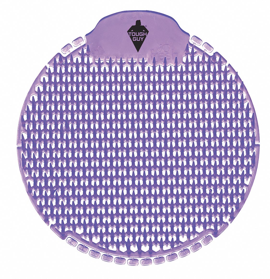 TOUGH GUY Urinal Screen, Lavender, NonPara, 2 lb Solid 55FJ8455FJ84