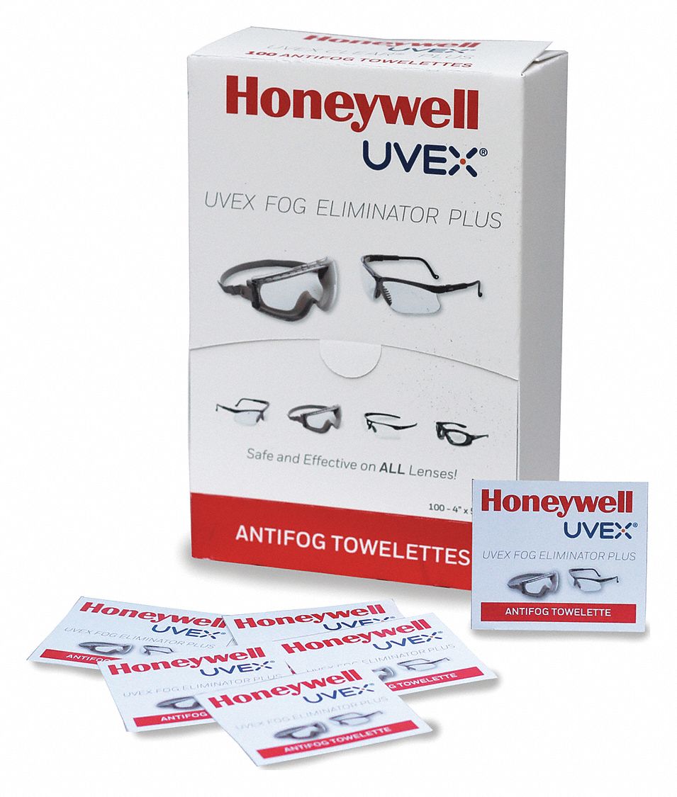 HONEYWELL UVEX Disposable Lens Cleaning Station 100 Wipe Count