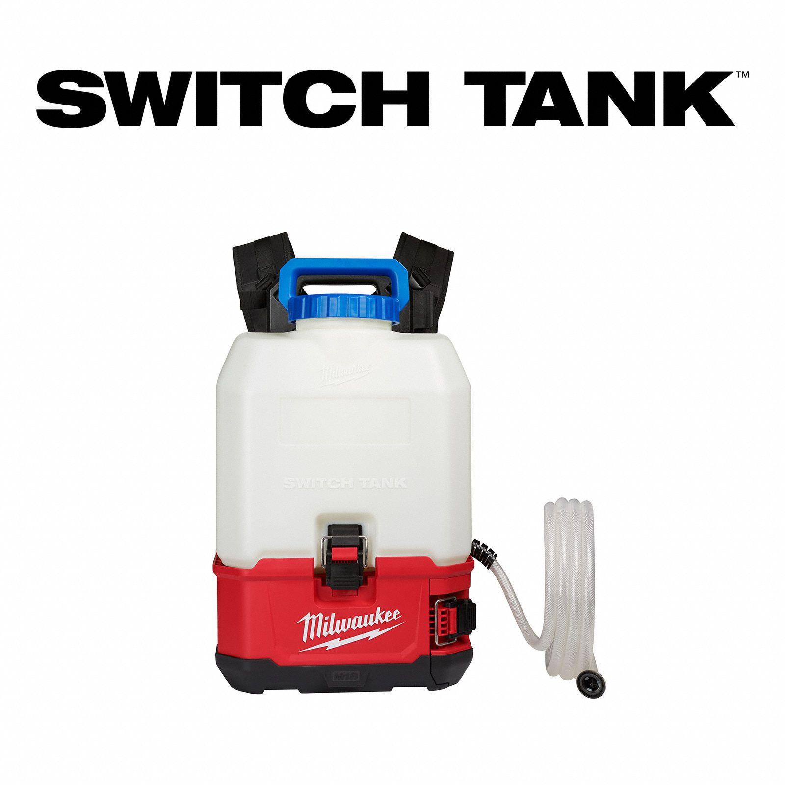 MILWAUKEE Backpack Sprayer Kit 4 gal Sprayer Tank Capacity, HDPE, In Tank Filter, 48 in