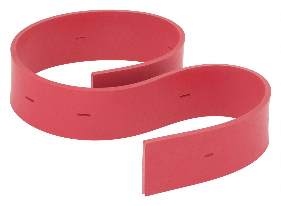 TENNANT, Rubber, 5 ft Overall Lg, Rear Squeegee Blade 55HD151207087 Grainger