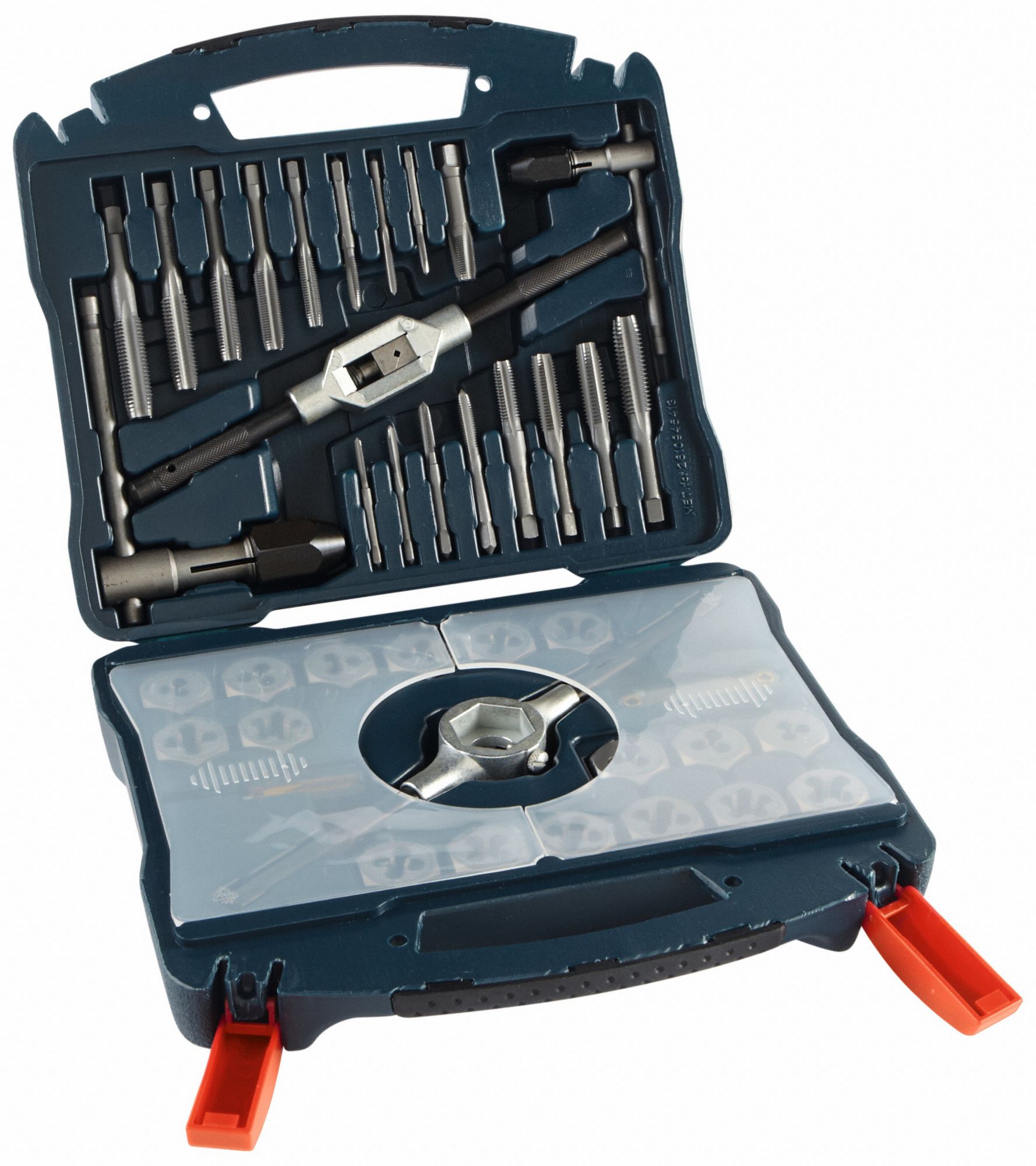 BOSCH Tap and Die Set 40 Pieces, M3x0.5 Min. Tap Thread Size, M12x1.75