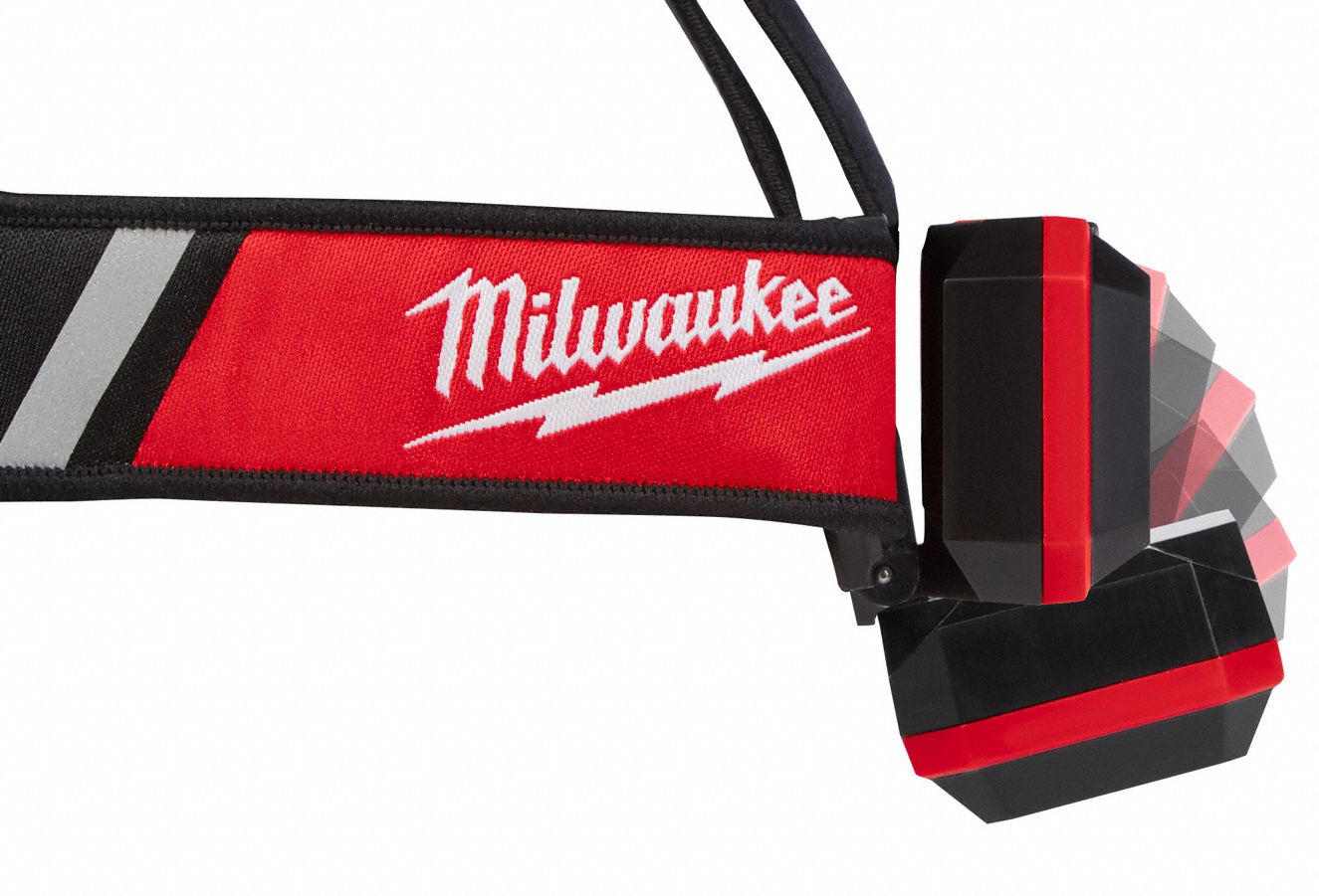MILWAUKEE LED Headlamp, Plastic, 50,000 hr Lamp Life, Maximum Lumens