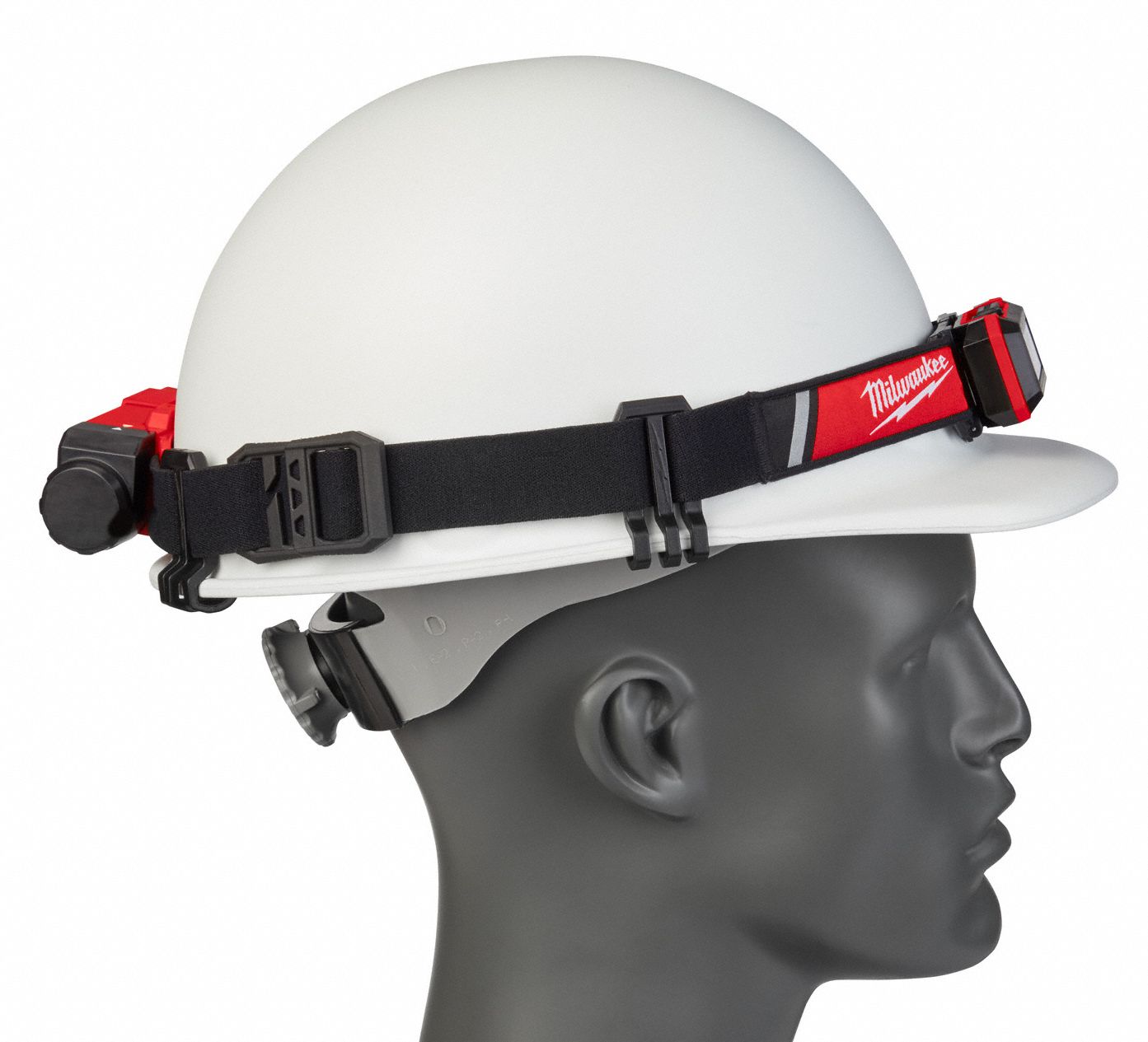 MILWAUKEE LED Headlamp, Plastic, 50,000 hr Lamp Life, Maximum Lumens