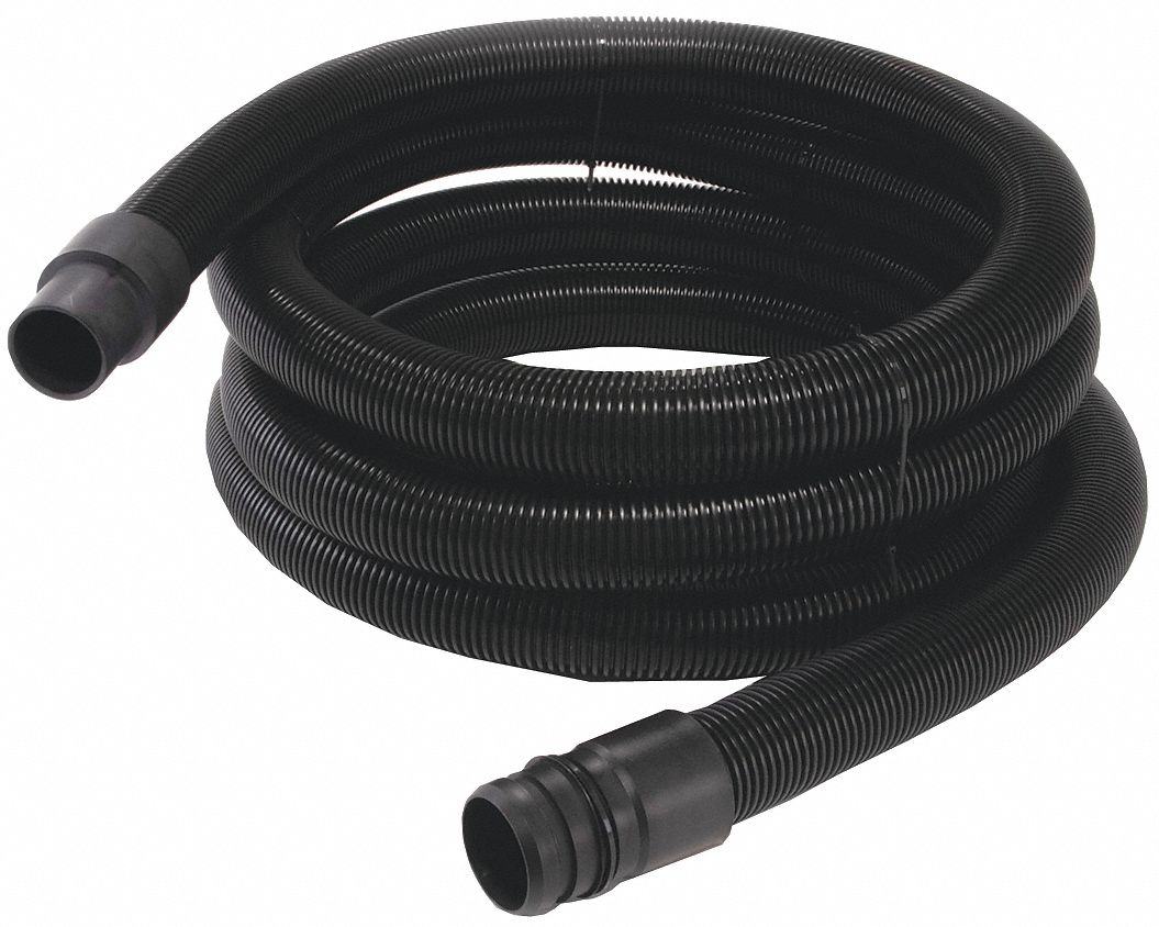 HUSQVARNA, 2 5/16 in Hose Dia., 10 ft Hose Lg, CrushResistant Vacuum