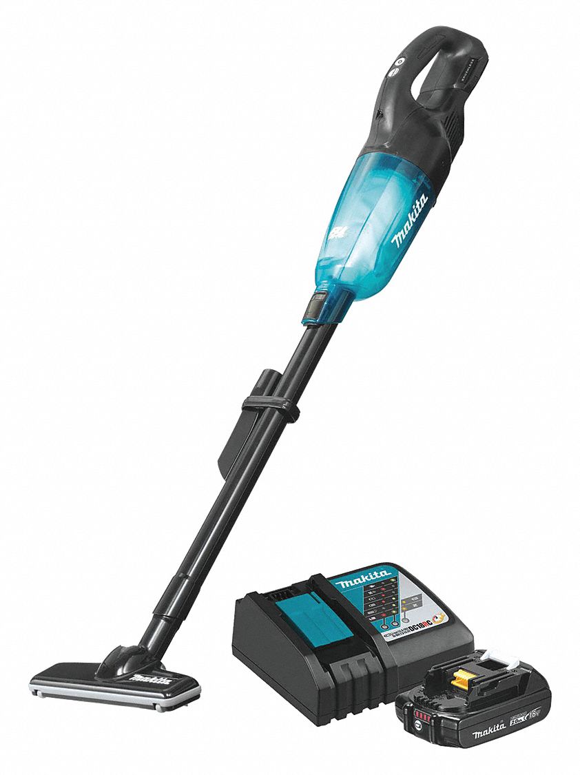 MAKITA Cordless Upright Vacuum, 61/16" H, 40" L 55JK11XLC04R1BX4