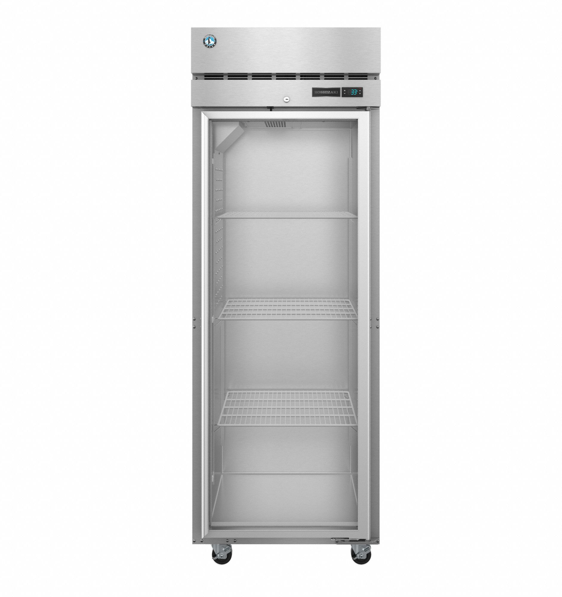 HOSHIZAKI, Stainless Steel, 23.1 cu ft Total Capacity, ReachIn
