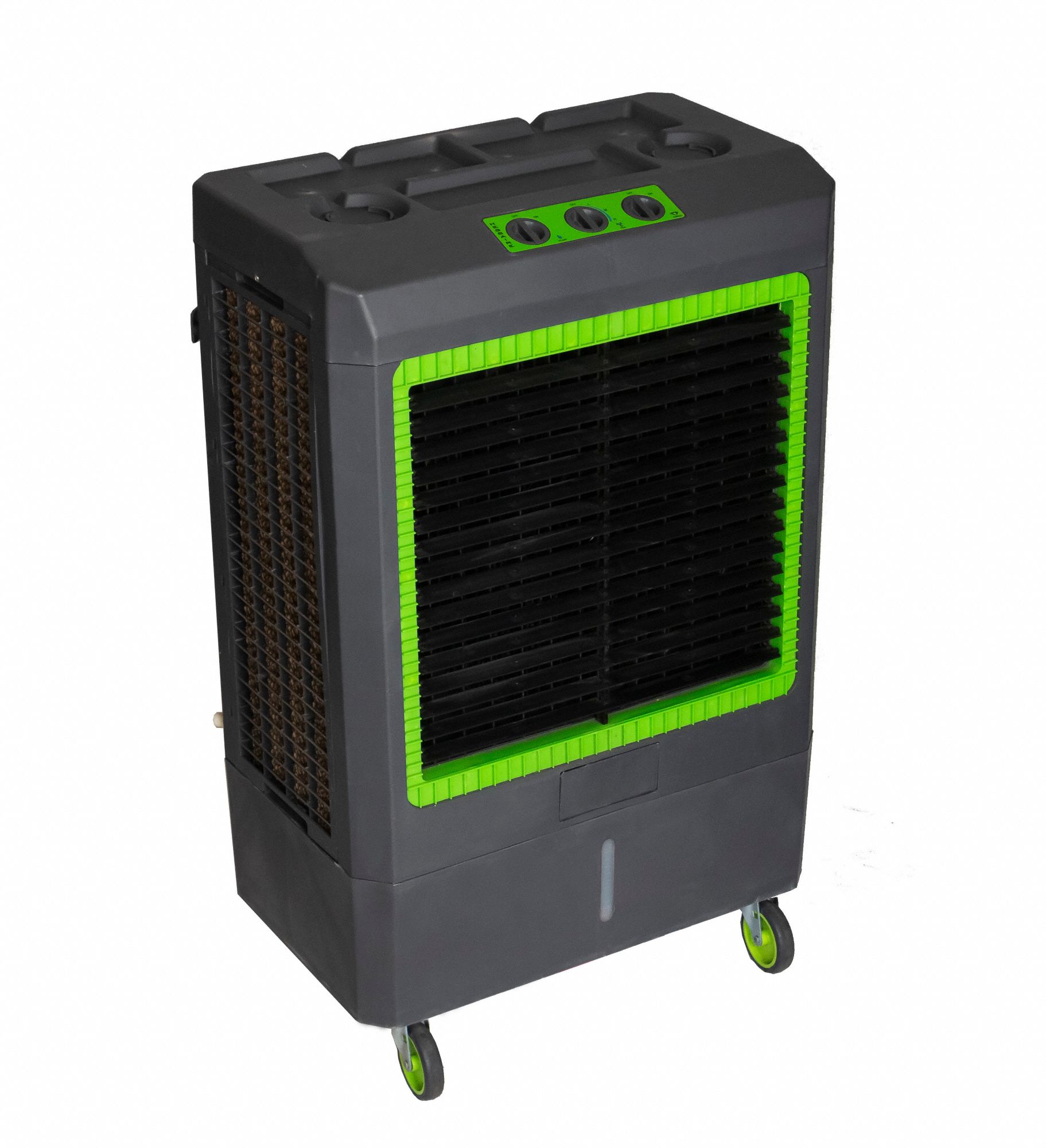 HESSAIRE Portable Evaporative Cooler: 19 in Blade Dia, 1600 sq ft