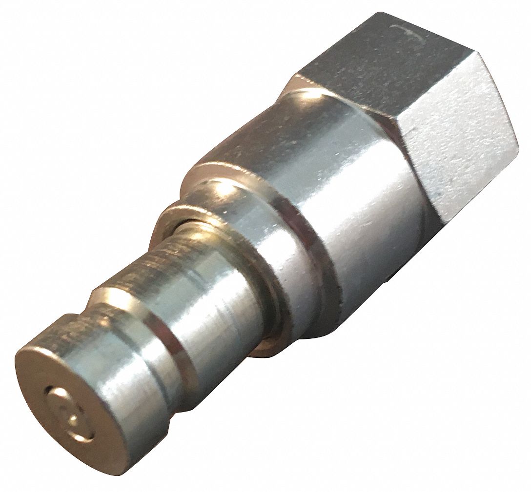 EATON AEROQUIP, 1/4 in Coupling Size, Steel, Hydraulic Quick Connect