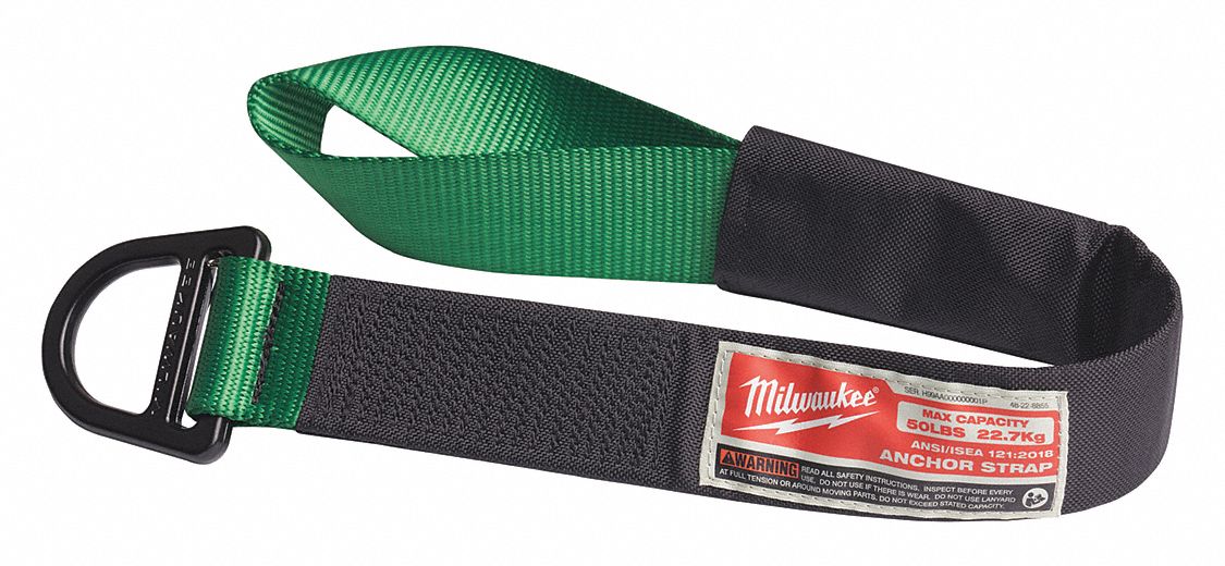 MILWAUKEE Tool Lanyard 50 lb Wt Capacity, Milwaukee, 26 in Max