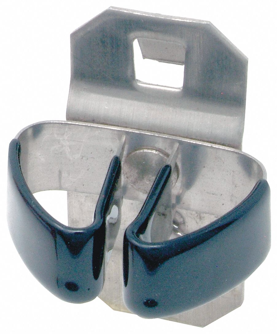 STAINLESS STEEL LOCHOOK Vinyl/Steel Standard Spring Clip, Screw In