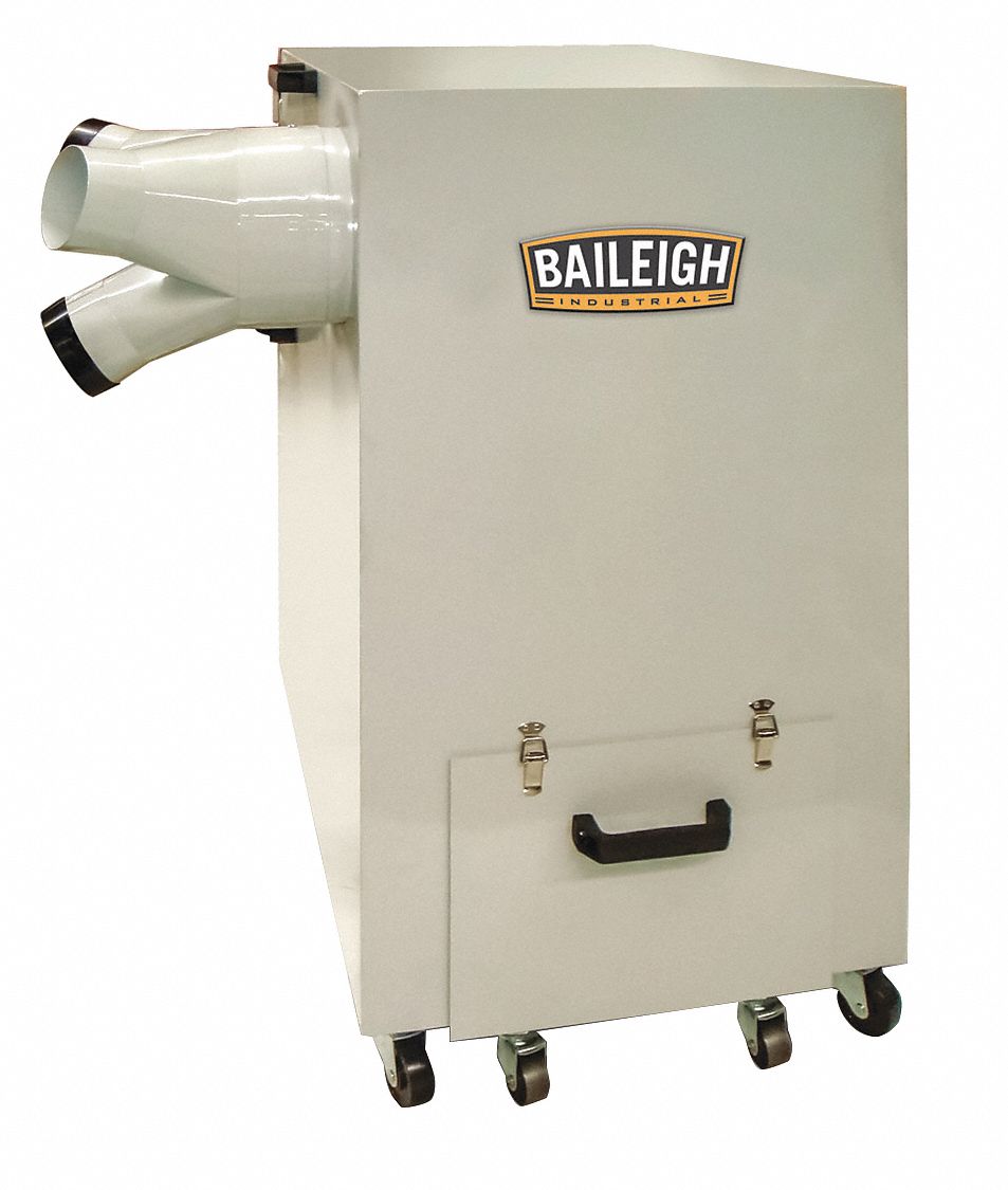 BAILEIGH INDUSTRIAL Dust Collector, HP 3, Phase Single 55KM91MDC