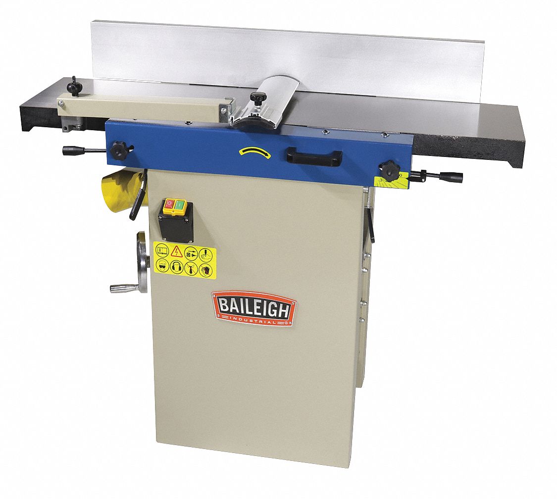 BAILEIGH INDUSTRIAL, 230V, SinglePhase, Planer/Jointer Combo 55KM93JP12501.0 Grainger