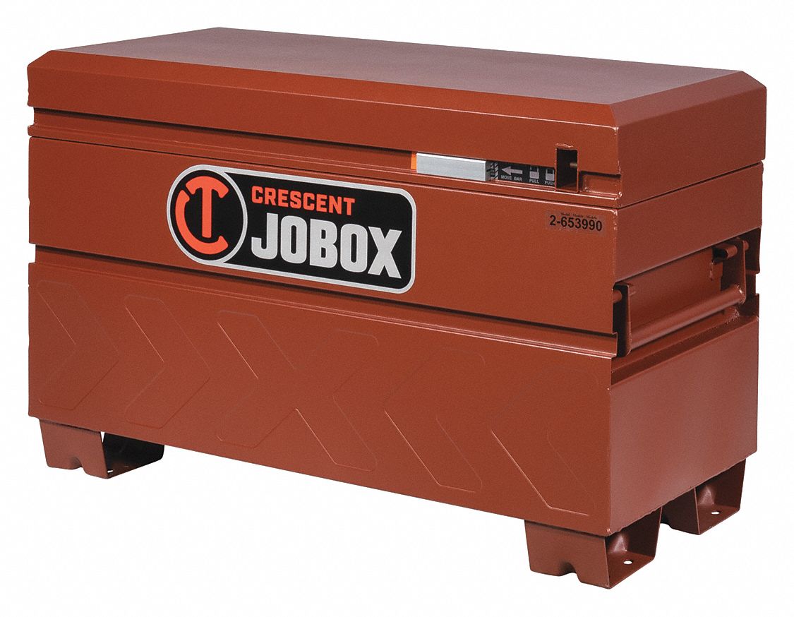 CRESCENT JOBOX, 42 in Overall Wd, 20 in Overall Dp, Jobsite Box 55KR272653990 Grainger