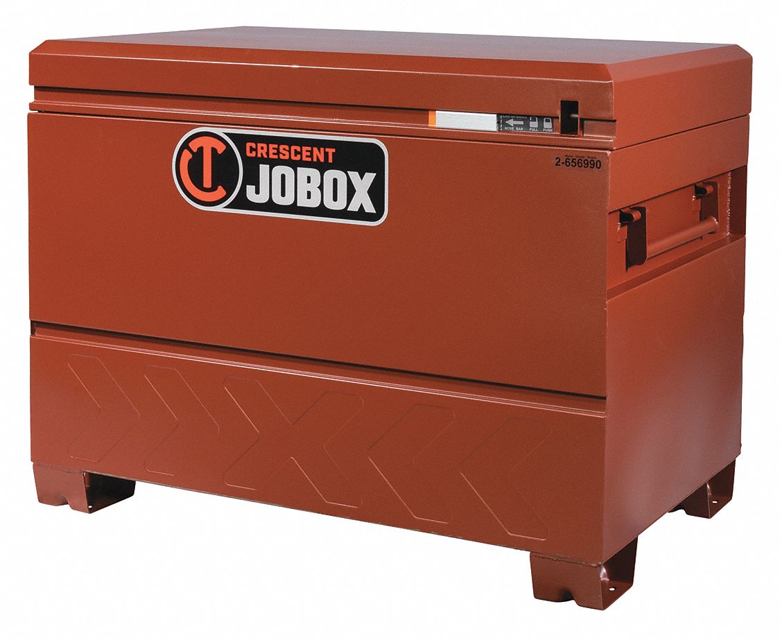 CRESCENT JOBOX Jobsite Box, 25.6 cu ft 55KR302656990 Grainger