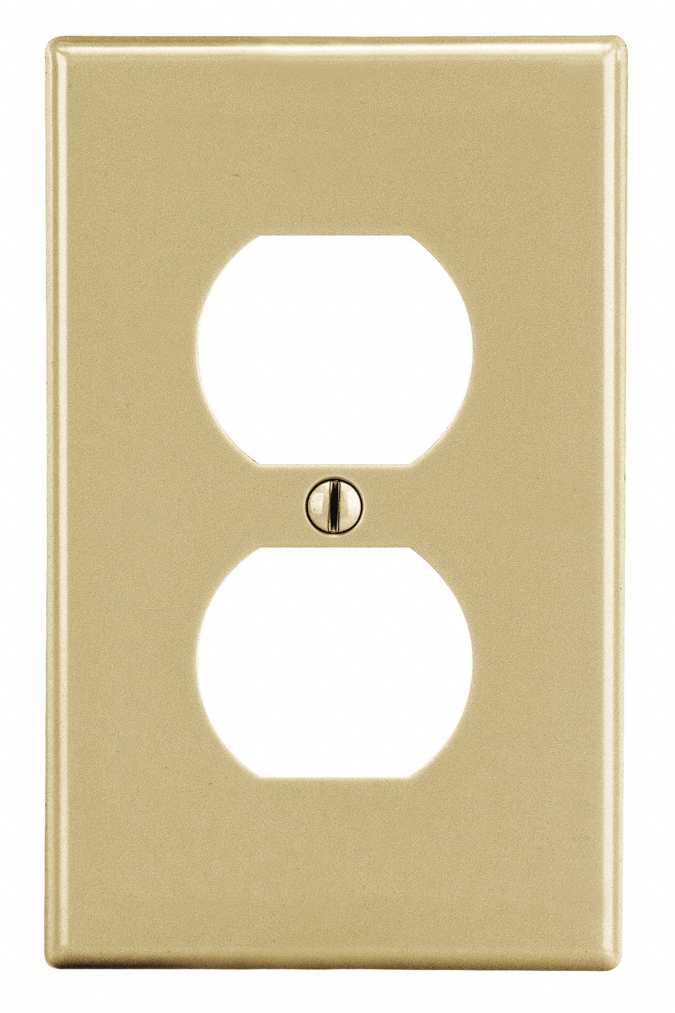 Duplex Outlet, Plastic, Duplex Receptacle Wall Plate 55KT43P8I