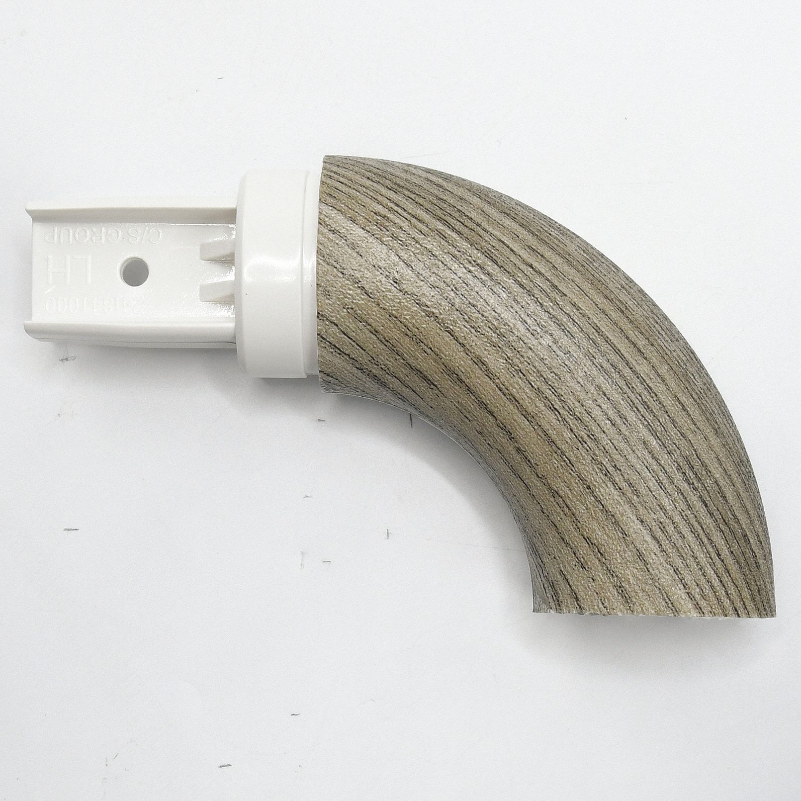 ACROVYN, Smokey Elm, Impact Resistant, Right Handrail Return 55LR26