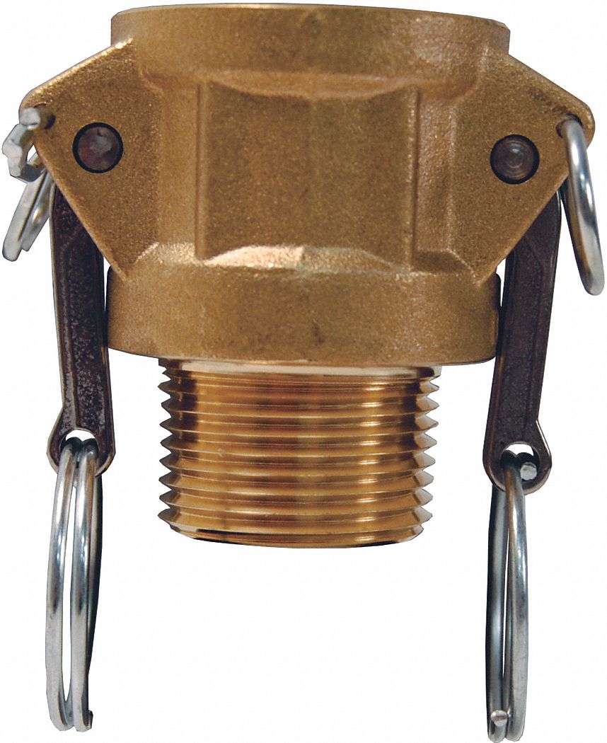 DIXON VALVE & COUPLING Cam and Groove Coupling, Body Material Brass