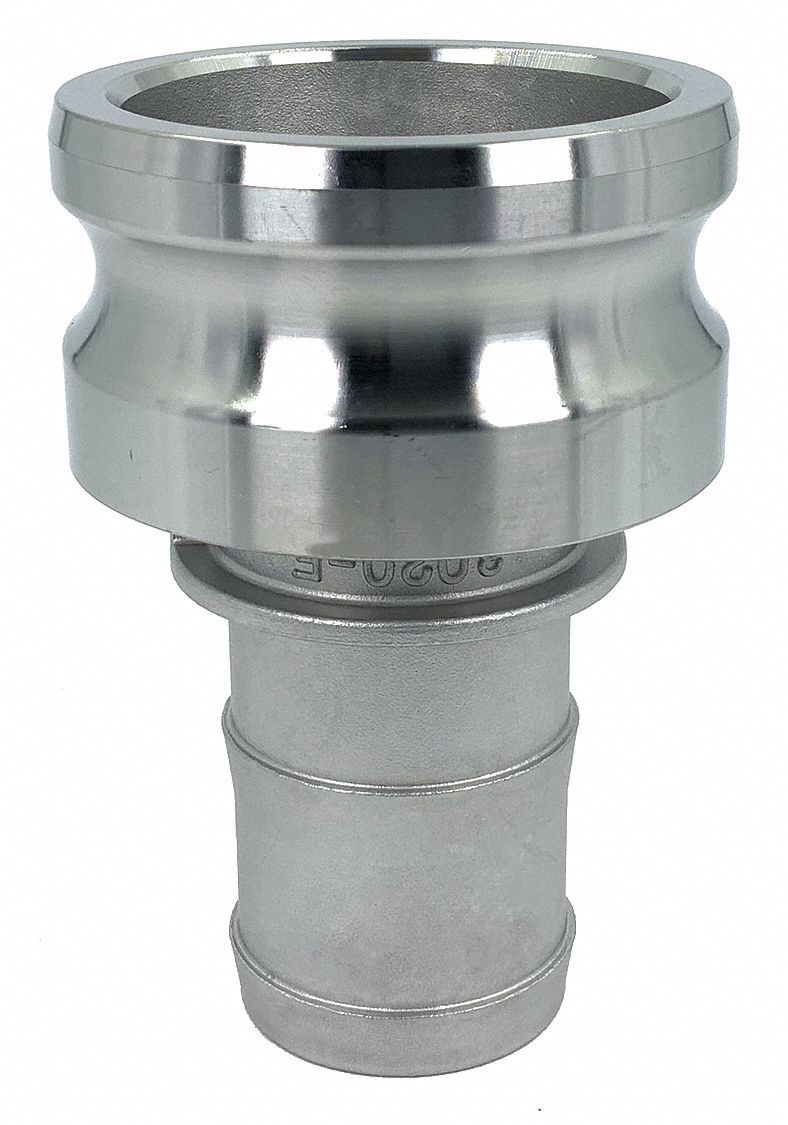 3 in Coupling Size, 125 psi Max. Working Pressure 70 F, Cam and