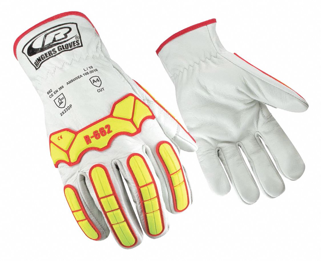 RINGERS MECHANICS GLOVES, 3XL (13), DRIVERS GLOVE, PREMIUM GOATSKIN