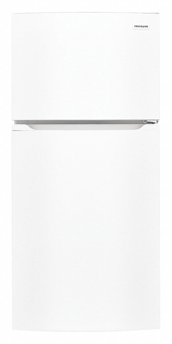 FRIGIDAIRE, White, 13.9 cu ft Total Capacity, TopFreezer Refrigerator