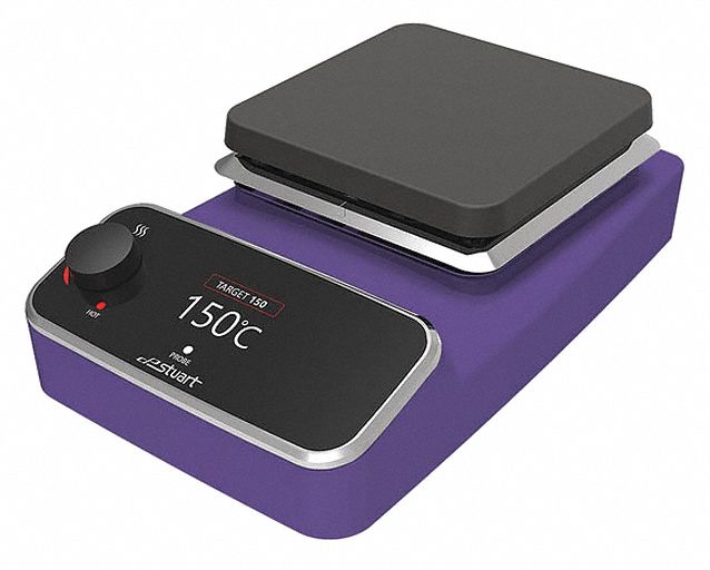 STUART Square, Hot Plate, Temp. Range (C) 325°, Plate Material Aluminum