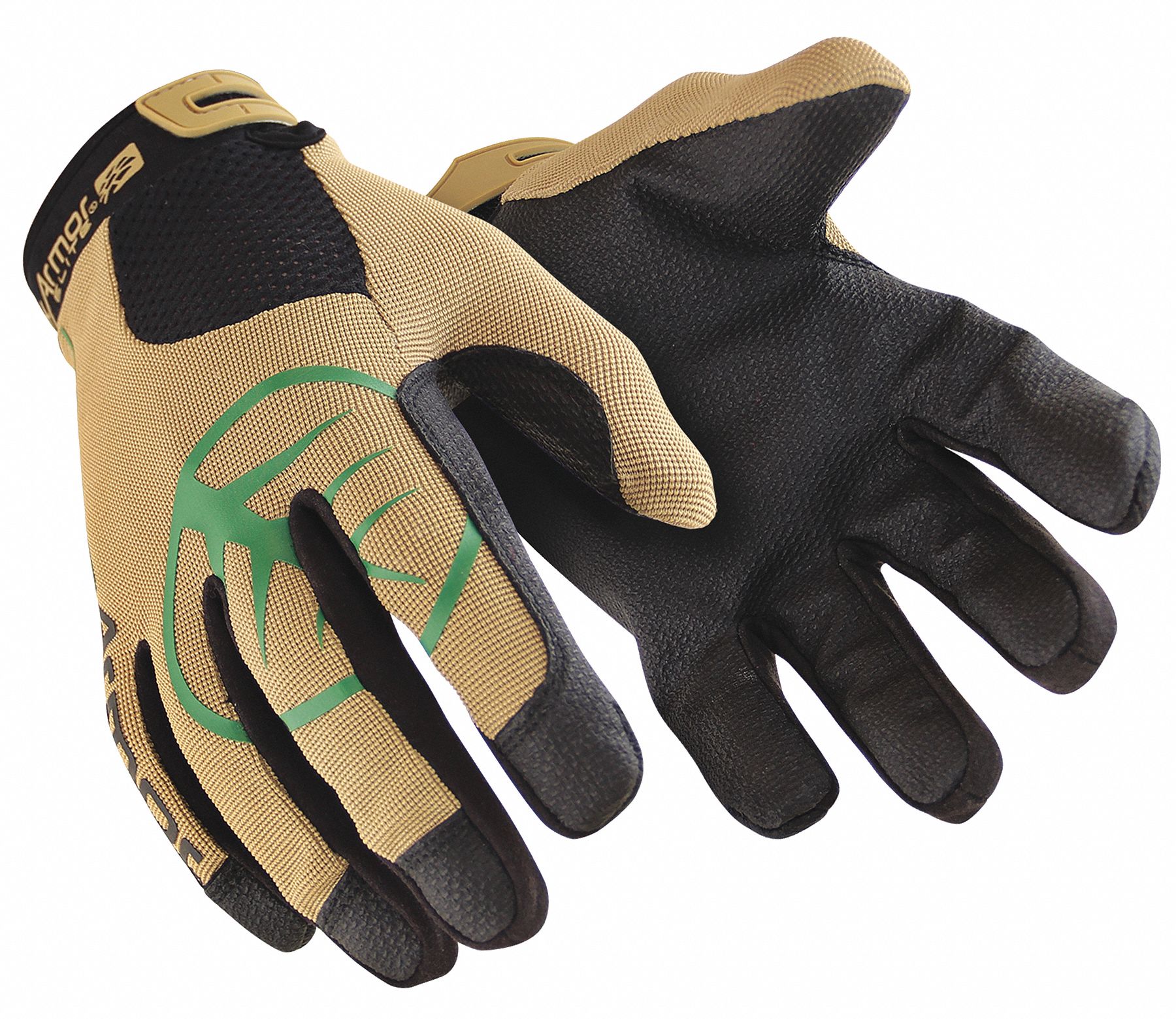 HEXARMOR CutResistant Gloves, M, A9 ANSI/ISEA Cut Level, Uncoated