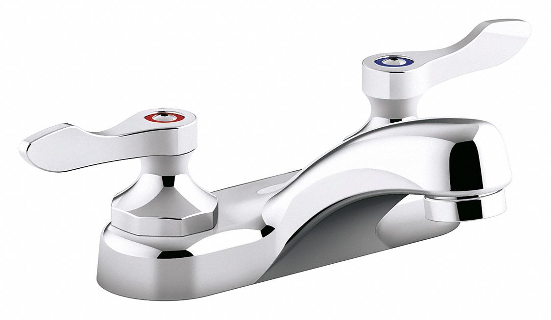 KOHLER Polished Chrome, Low Arc, Bathroom Sink Faucet, Manual Faucet