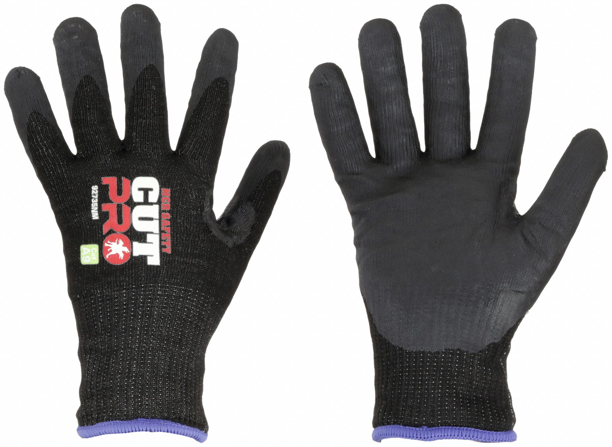MCR SAFETY, L ( 9 ), ANSI Cut Level A9, CutResistant Gloves 55VT30