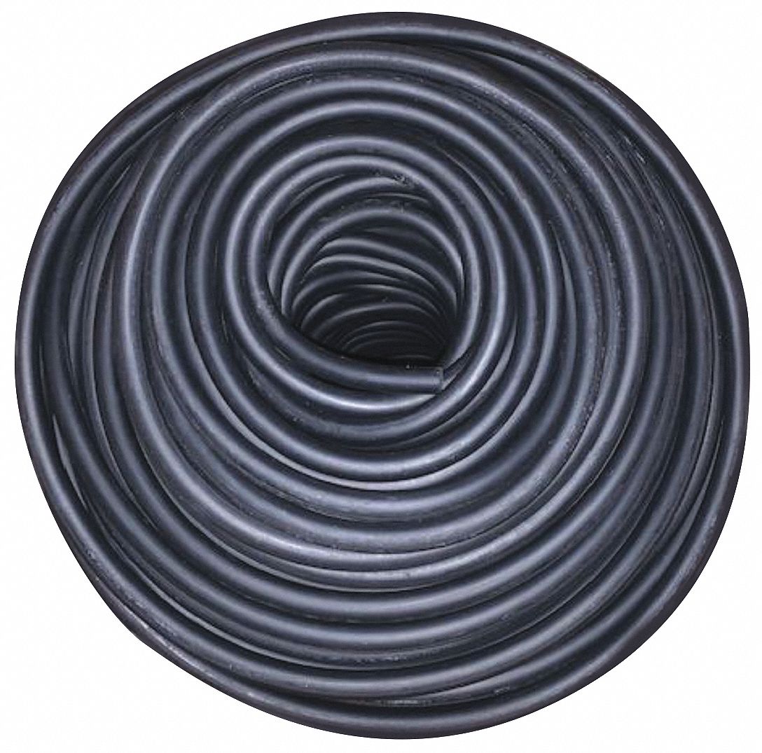 GRAINGER APPROVED Black EPDM Rubber Bungee Cords, Bungee Length 800 ft 55YC81933037503