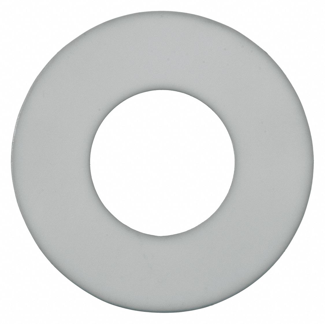 USA SEALING ePTFE Plastic Flange Gasket, 5 3/8 in Outside Dia., White