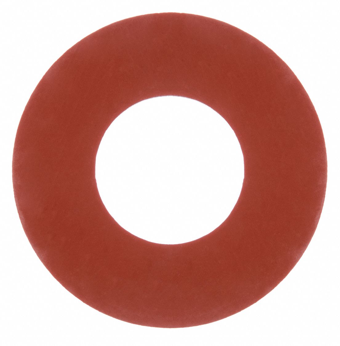 USA SEALING Silicone Flange Gasket, 3 1/4 in Outside Dia., Red 55ZH25