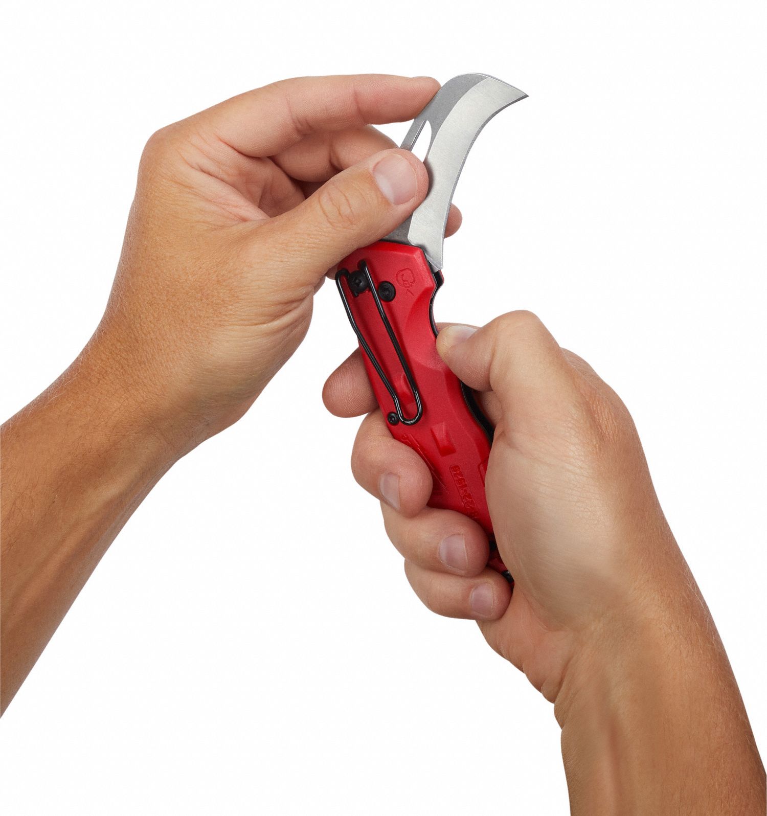 MILWAUKEE Stainless Steel Folding Utility Knife,7 in Overall Length