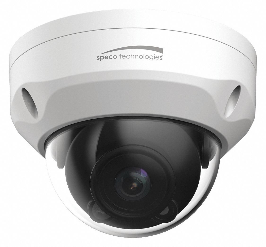 GRAINGER APPROVED IP Camera, 3MP Resolution, Dome Design 442Y93