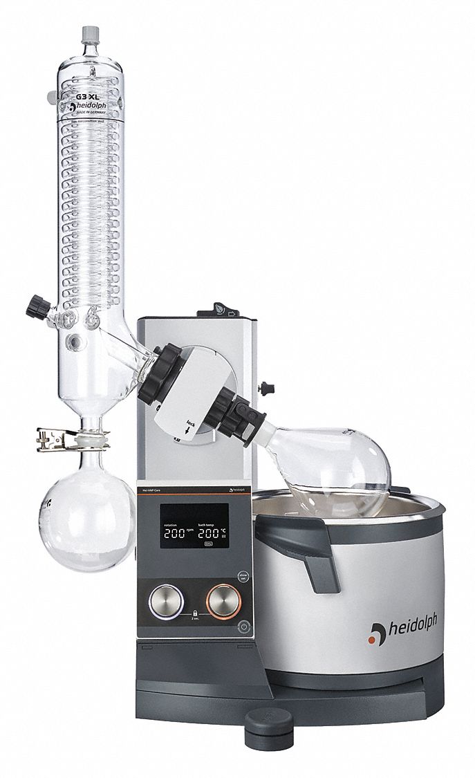 HEIDOLPH, Manual, 5 L, Rotary Evaporator 56DK80036040057 Grainger