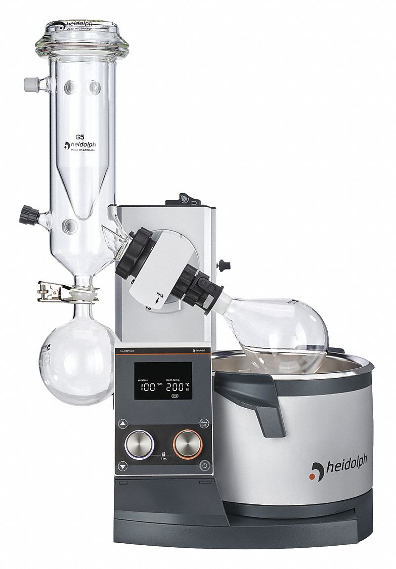 HEIDOLPH G5B, Coated Dry Ice Condenser Rotary Evaporator 56DK89036040068 Grainger