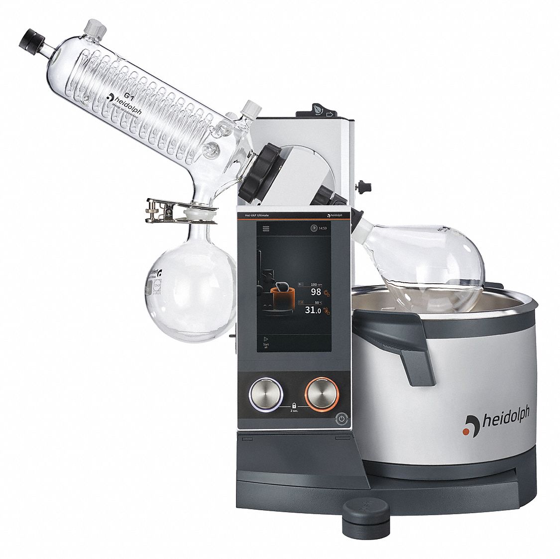 HEIDOLPH, Manual, 5 L, Rotary Evaporator 56DL24036041040 Grainger